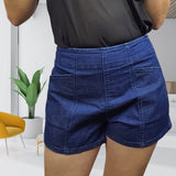 Short Vero Moda Azul Style TARRAGON HW DENIM SHORTS(NE-CS-2)