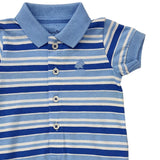 Enterito Babycottons C/polo Joseph Hawaii Ray MC Celeste