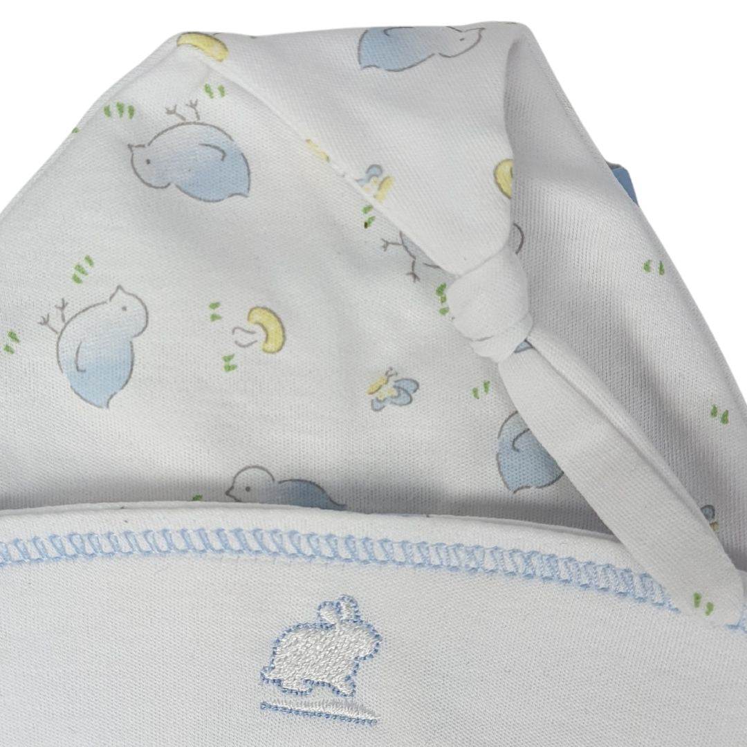Gorro Babycottons C/Nudo Samuel Celeste