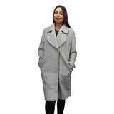 Blazer Vero Moda Gris Claro Style ANNE L/S WOOL COAT(NL)