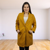 Blazer Vero Moda Mostaza Style FAY 9/10 SWEAT COAT(MM)
