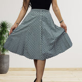 Falda Vero Moda Verde Style JASMINE MIDI SKIRT(NN)