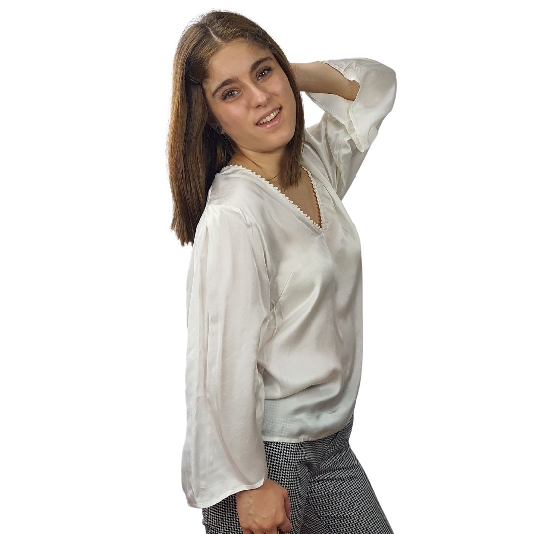 Blusa Rapsodia Kruger Crudo