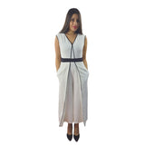 Entero Vero Moda Blanco Style PEAR 7/8 WIDE CATSUIT(VMC-MP)