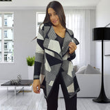 Tapado  Vero moda Negro  Style LURY SQUARE NASH L/S KNIT CARDIGAN(VMC-M