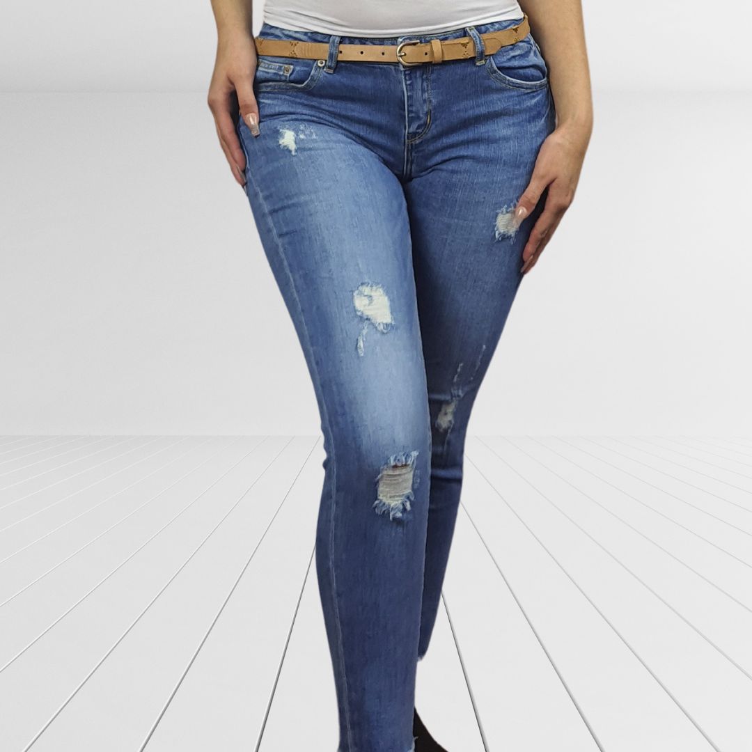 Jeans Vero Moda Azul Claro Style CREEPER 9/10 SLIM JEANS(RN)