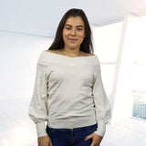 Sweater Vero Moda Blanco Style CAMILLE L/S KNIT(PF)