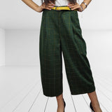 Pantalón Vero Moda Verde Style ALINA CULOTTE 7/8 PANTS(PM)