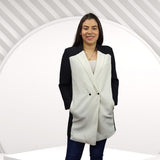 Blazer Vero Moda Blanco Style SQUARE 9/10 BLAZER(PM-ET-2)
