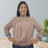 Blusa Vero Moda Rosa Vieja  Style ROSTOV SOLID L/S TOP(RN)