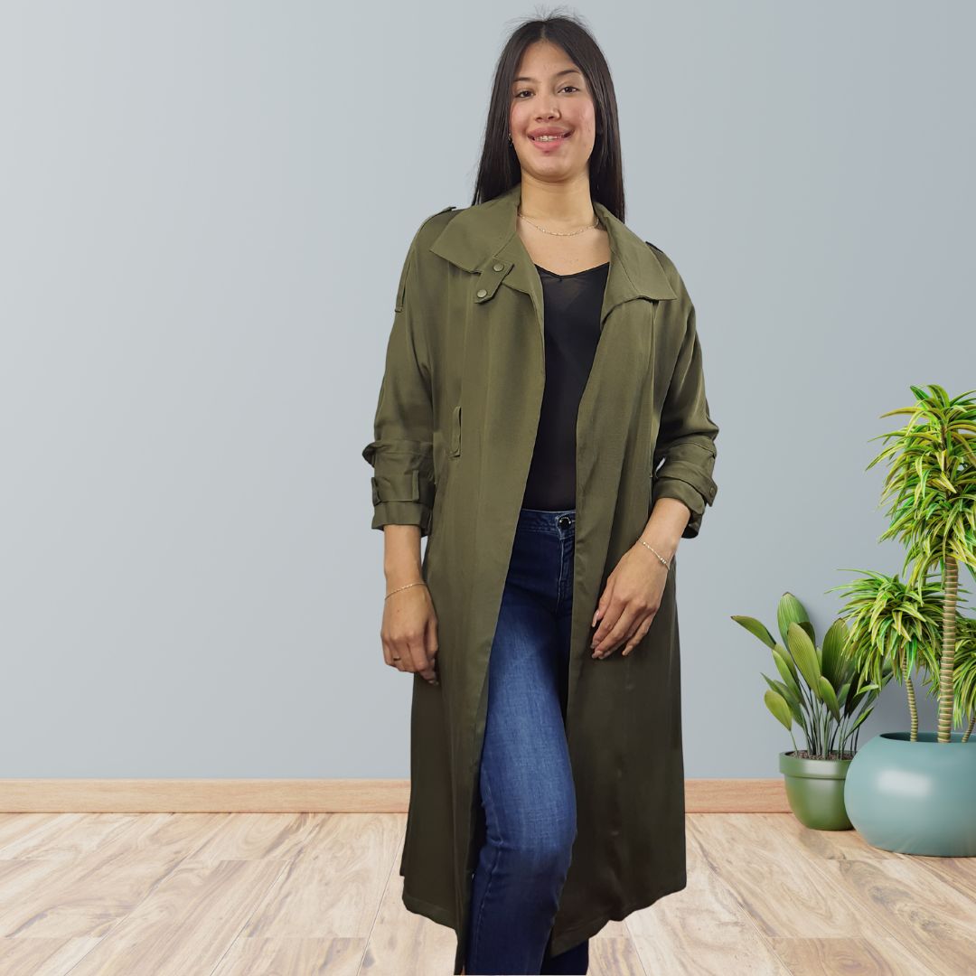 Blazer Vero Moda Verde Style BERNICE L/S COAT(LL)