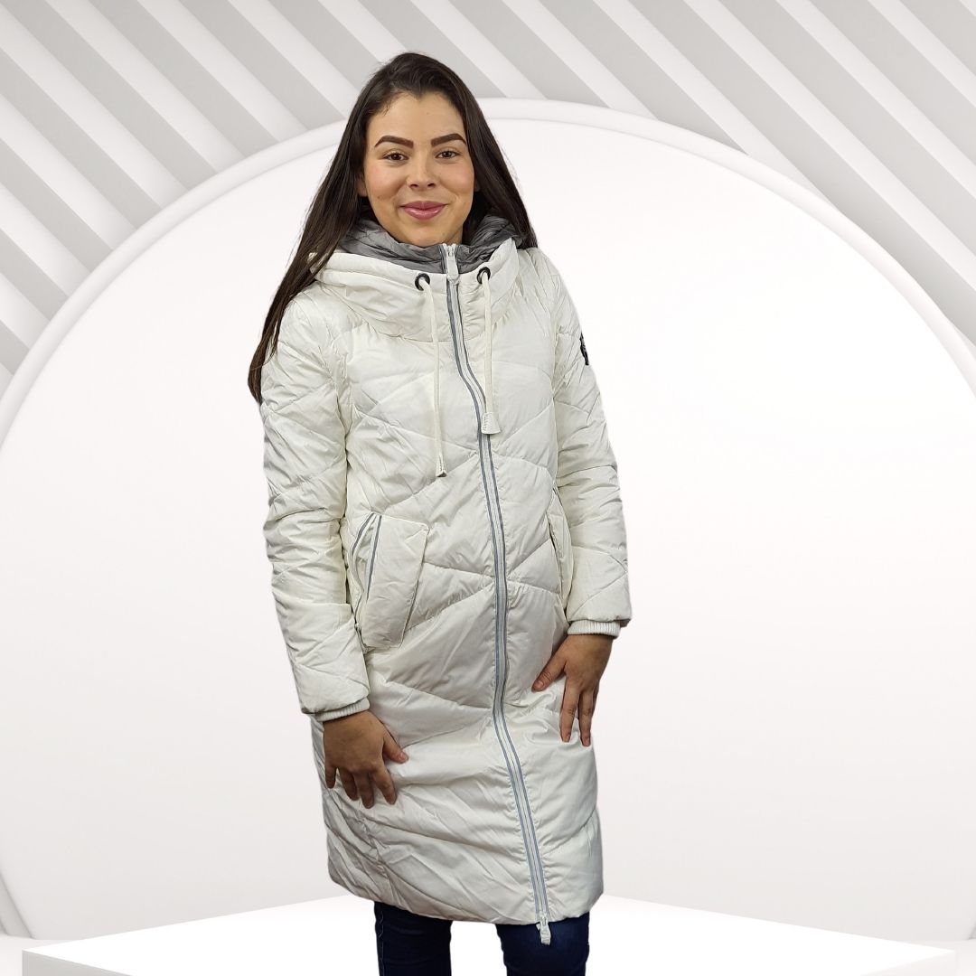 Parka Vero Moda Blanco Style DELIA 3/4 DOWN COAT(AL)