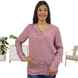 Blusa Vero Moda Rosa Vieja Style BEA L/S TOP(MM)