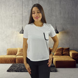 Polera Vero Moda Blanca Style  EGLISE S/S TOP CL10(SL)