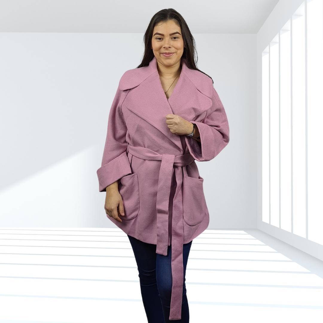 Blazer Vero Moda Rosa Vieja Style JACKLYN L/S WOOL COAT(VMC-NL)