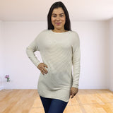 Blusa Vero Moda Blanco Style SAMANTHA L/S KNIT(MM)
