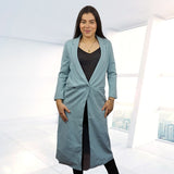 Blazer Vero Moda Azul Claro Style FUNCTION 7/8 BLAZER(VMC-MP)