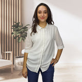 Camisa Vero Moda Blanco  Style GAMMA 1/2 SHIRT(VMC-SD)