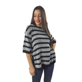 Sweater Vero Moda Gris Style BELLE 3/4 KNIT(NL)