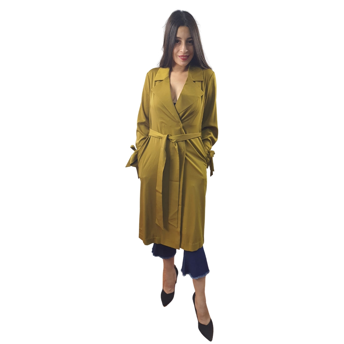 Blazer Vero Moda Verde Oscuro Style CARAWAY L/S COAT(VMC-DR)