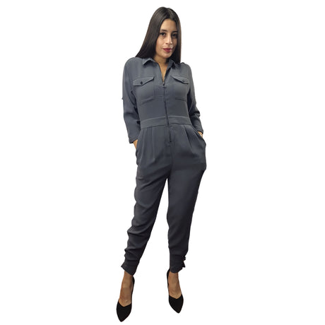 Entero Vero Moda Gris Style HONEYMOON ZIPPER CARROT CATSUIT(NL)
