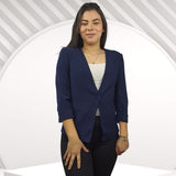 Blazer Vero Moda Azul Oscuro Style RUBY 3/4 BLAZER(EL)