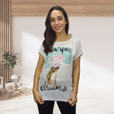 Blusa Vero Moda Blanco  Style SWEETY LOOSE S/S TOP(CR)
