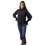 Blusa Vero Moda Negro Style MIRANDA L/S WOVEN TOP(VMC-NC)