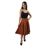Falda Vero Moda Cobre Style DARCY MIDI SKIRT(BN-ET-2)