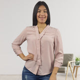 Blusa Vero Moda Rosa Vieja Style CHERRY 3/4 SHIRT(VMC-NR)