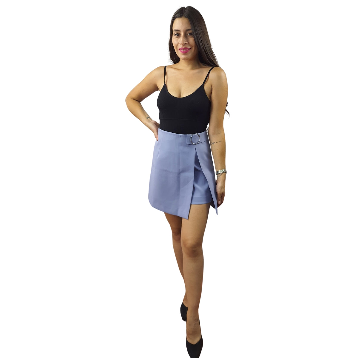 Falda Vero Moda Azul Style CORA SKIRT(TP)