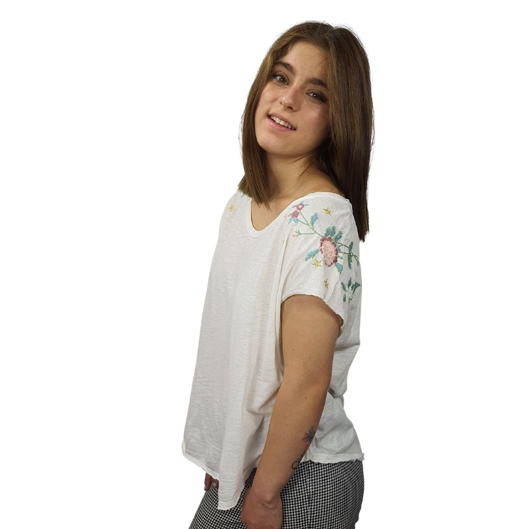 Polera Rapsodia Romanti Blanco