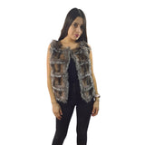 Chaqueta Vero Moda Marron Style ROYCE FUR WAISTCOAT(VMC-EL)