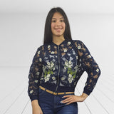 Chaqueta Vero Moda Azul Oscuro Style SAKURA L/S BOMBER JACKET(VMC-NN)