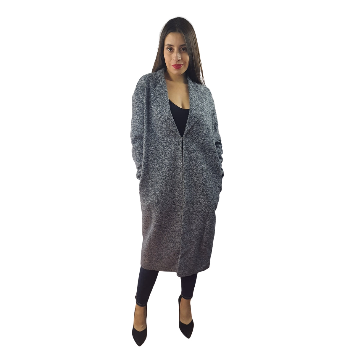 Tapado Vero Moda Gris Style CORRINE SWEAT COAT(UM)