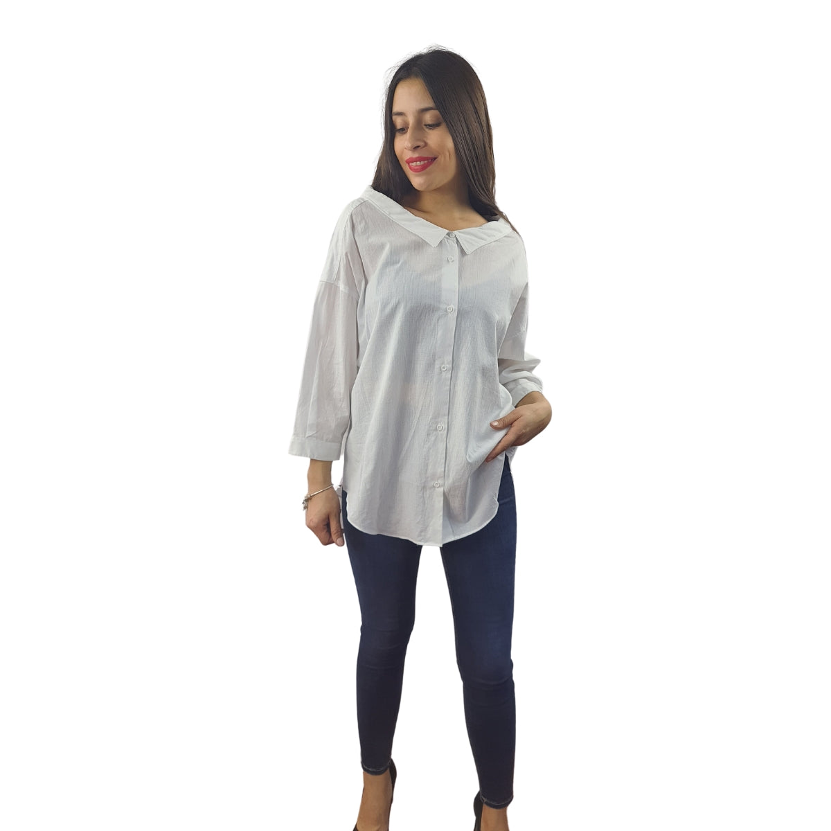 Blusa Vero Moda Blanco Style SURPRISE 3/4 SHIRT(TP)