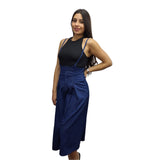 Jardinera Vero Moda Azul Style NORTH 3/4 HW LOOSE JEANS(HH)