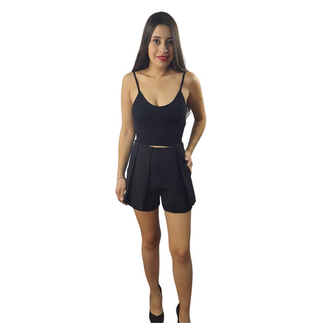 Short Vero Moda Negro Style SHANGHAI LAYERS CORONATION MW SHORTS(LL)