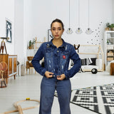 Chaqueta Vero Moda Azul Style PATCH DENIM JKT(RN)-OR