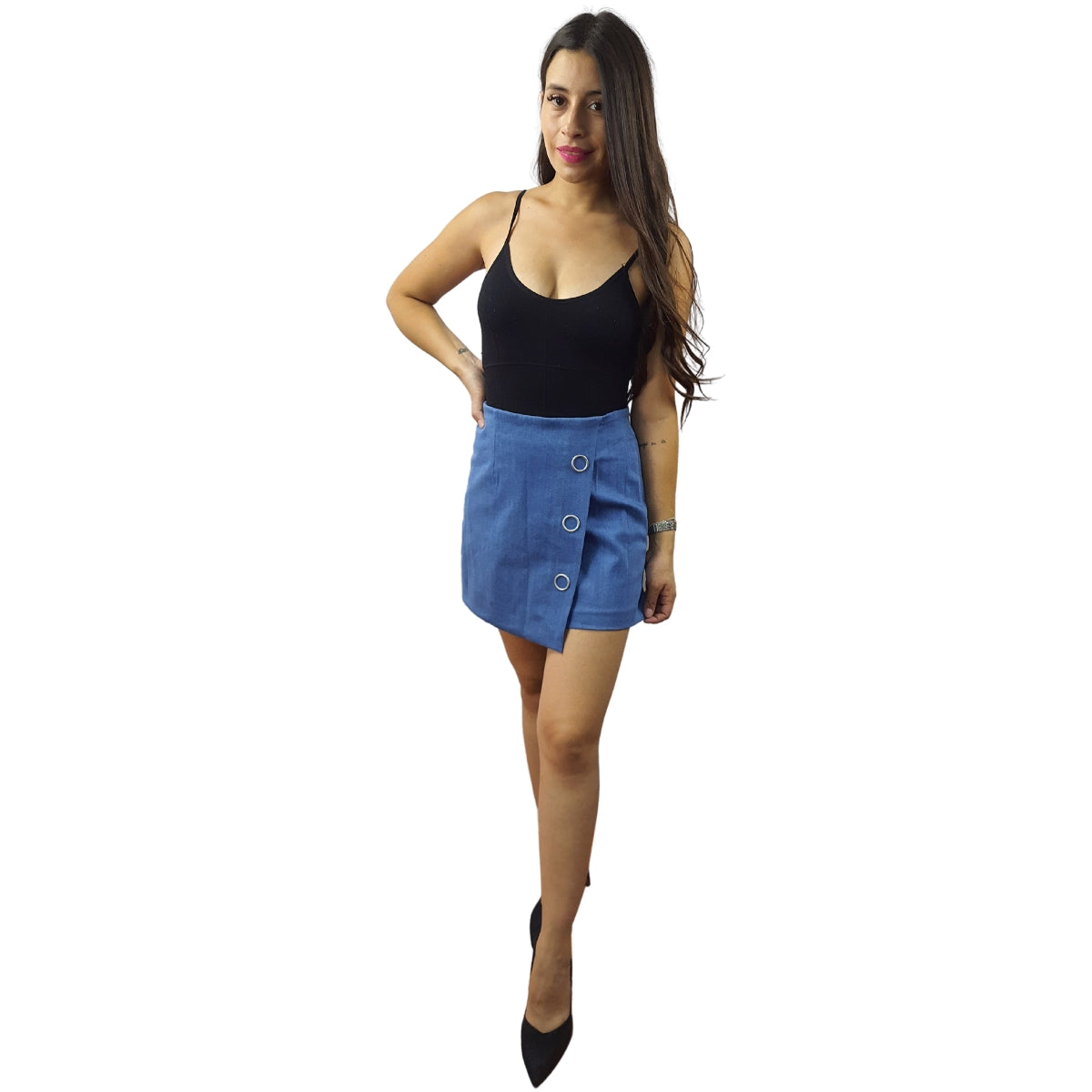 Falda Vero Moda Azul Style MARIA HW DENIM SKIRT(TP)