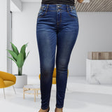 Jeans Vero Moda Azul Claro Style IDA 9/10 MID WAIST X-SLIM JEANS(PM-EC-1)