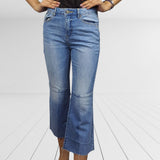 Jeans Vero Moda Azul Claro Style TWIG 7/8 MW SB JEANS(BJ)