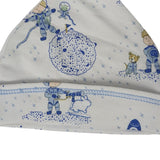 Gorro Babycottons C/Nudo Space E Blanco Celeste