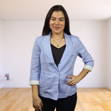 Blazer Vero Moda Azul Claro Style MANDY 3/4 BLAZER(NN)