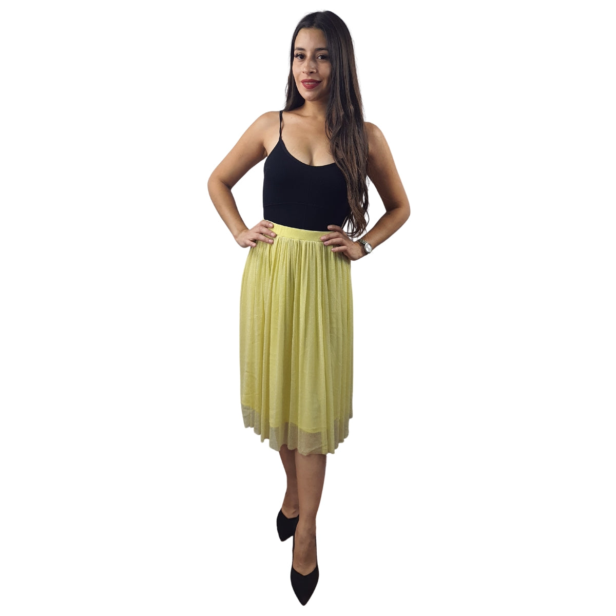 Falda Vero Moda Amarillo Style LESLEY JERSEY SKIRT(NN)