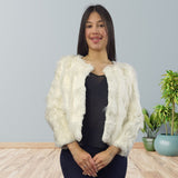 Chaqueta Vero Moda Blanco Style SANDRINE SHORT FUR JKT(VMC-EL)
