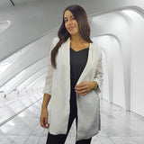 Blazer Veromoda Blanco Style PYTHON 3/4 BLAZER(VMC-MP)