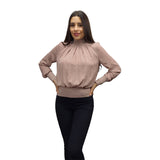Blusa Vero Moda Rosa Vieja Style ROSTOV SOLID L/S TOP(RN)