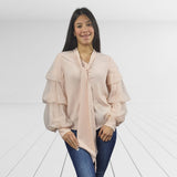 Blusa Vero Moda Rosa Vieja Style NADA L/S SHIRT(VMC-DR)