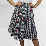 Falda Vero Moda Negro Style FRAYA JASMINE MIDI SKIRT(NN)